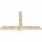 Ekena Millwork Eugene Smooth Timber Gable Bracket, Douglas Fir, 72"W x 45"H x 3 1/2"D x 5 1/2"F, 15/12 Pitch GBW072X45X0406EUG00SDF - alternate 4